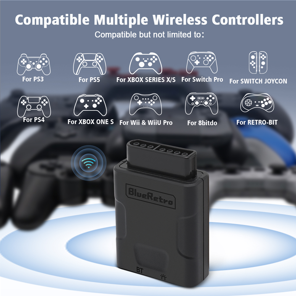 Retro Gaming Xbox One - Адаптер беспроводного контроллера RetroScaler Blueretro для