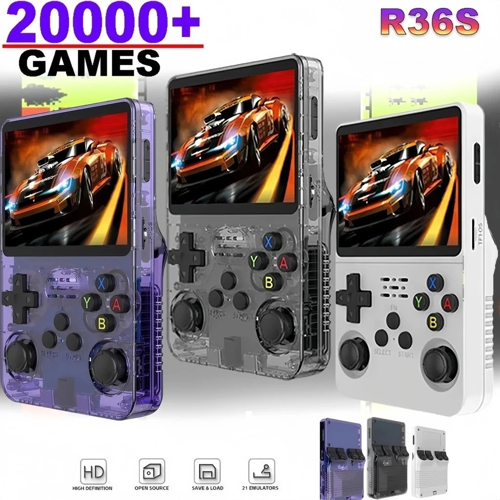 Retro Gaming Xbox One - Mini R36S Ретро портативная игровая консоль