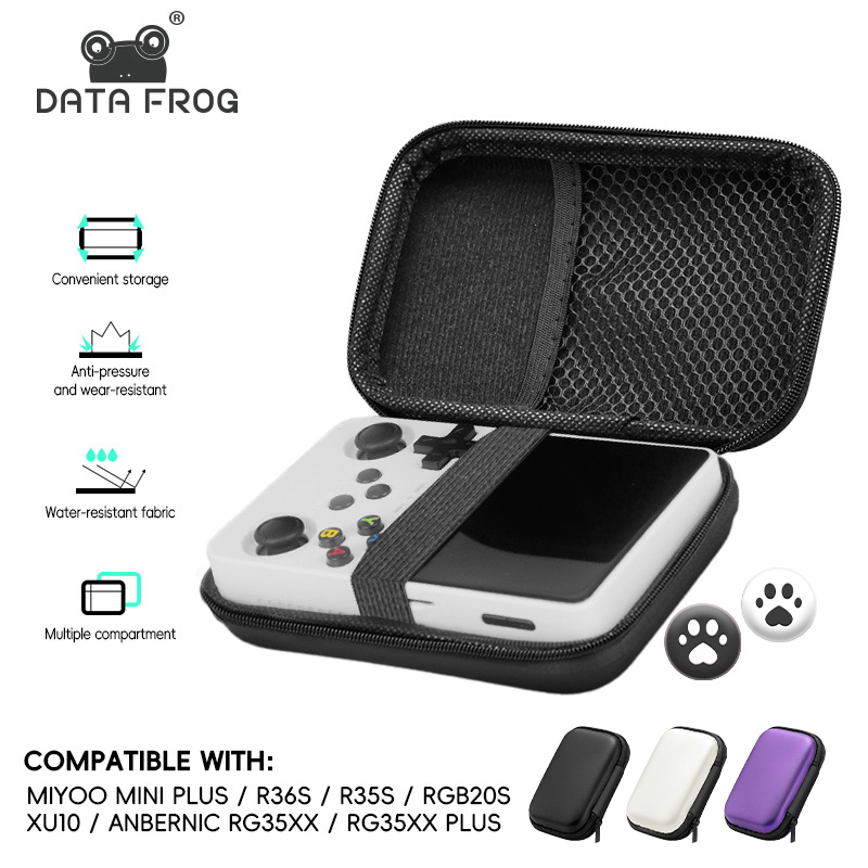 Retro Gaming Download - Чехол Data Frog для R36S, сумки