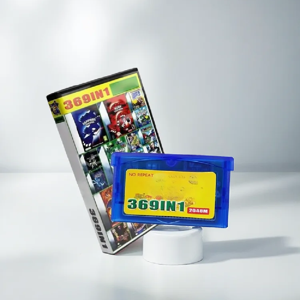 Retro Gaming Gif - Игровая карта 369 в 1 для