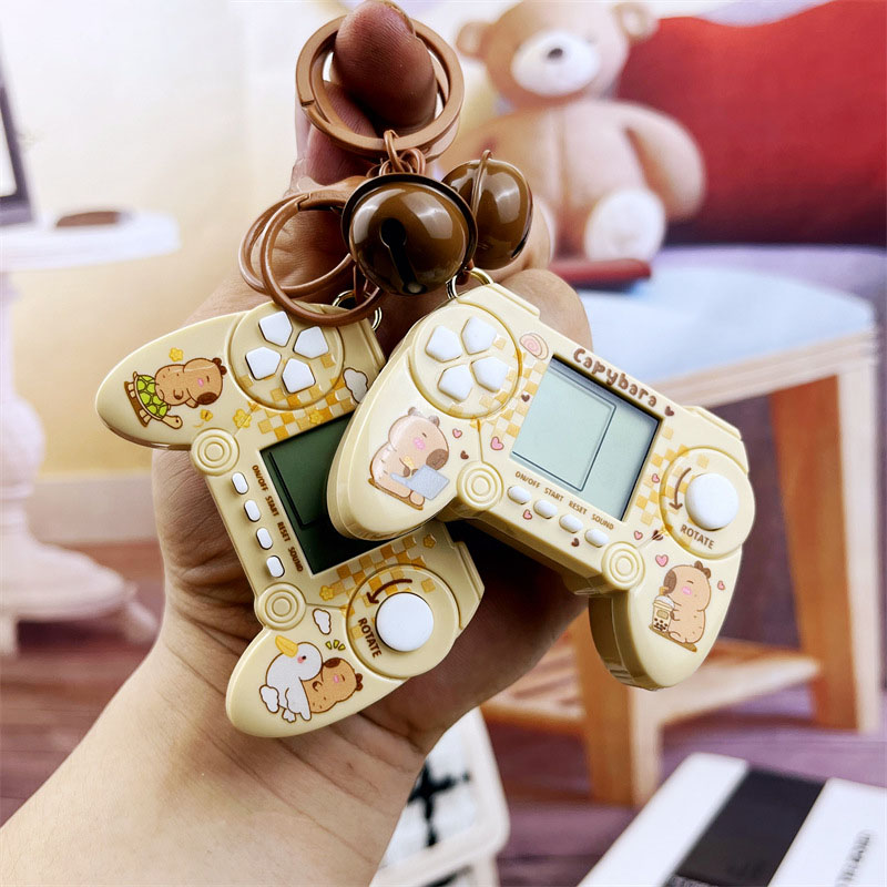 Retro Gaming Keychain - Миниатюрная игровая консоль с брелоком, детская