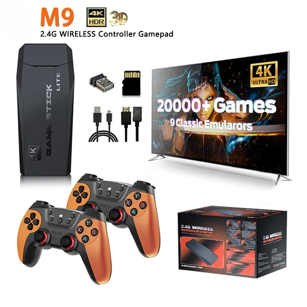 Retro Gaming Mister - Игровая консоль M9 4K с 20000