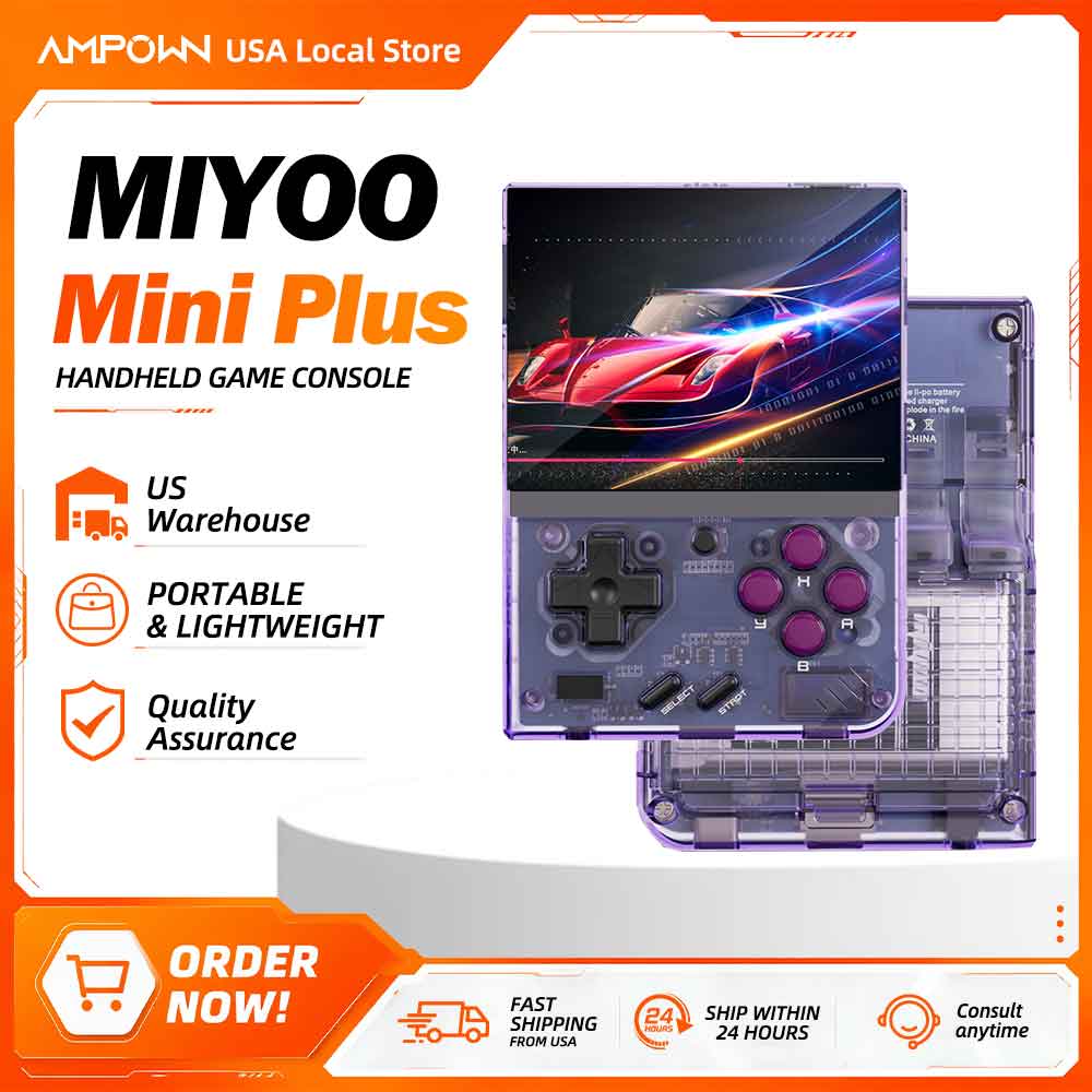 Retro Gaming Download - Портативная игровая консоль Miyoo Mini+ Retro