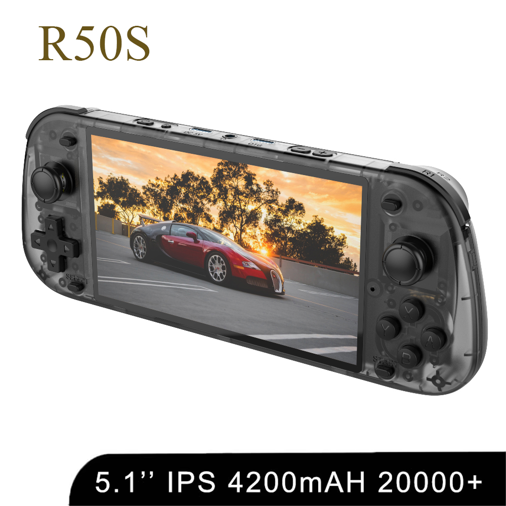 Retro Gaming Images - 5,1-дюймовая новая портативная игровая консоль R50S