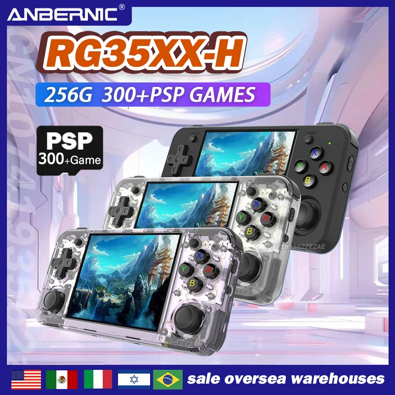 Retro Gaming Images - ANBERNIC RG35XX H Ручные консоли 3,5-дюймовый