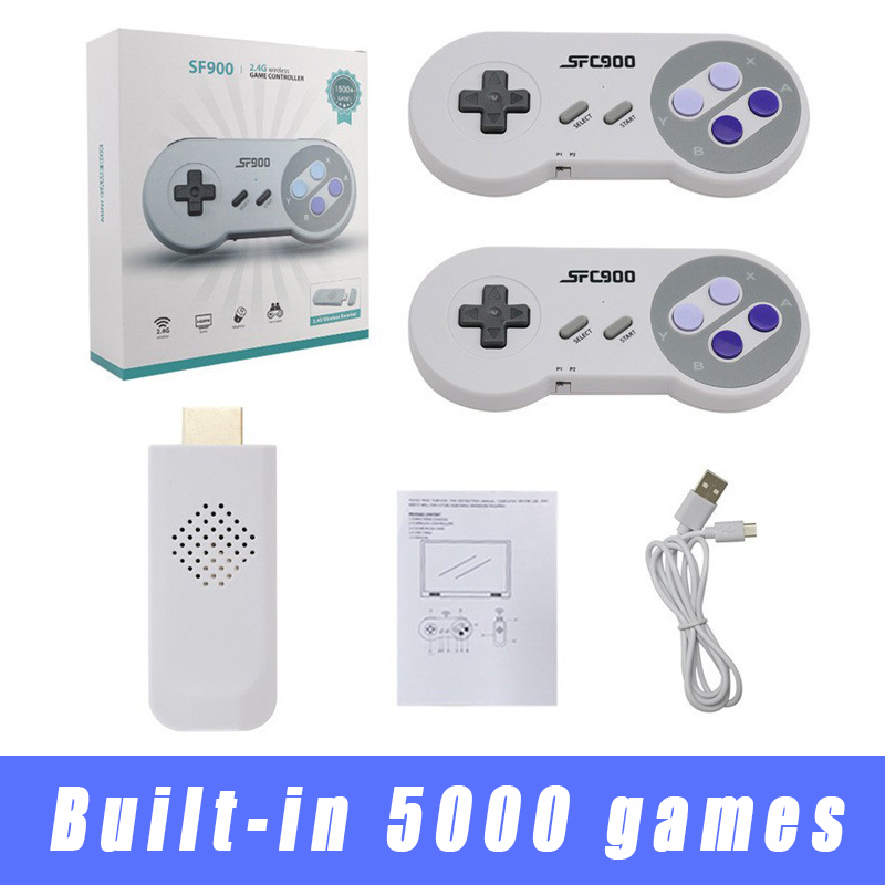 Retro Gaming Mister - Ретро-консоль SF900 с 5000 встроенными играми,