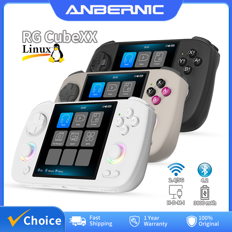 Retro Gaming Images - Портативная игровая консоль ANBERNIC RG Cubexx