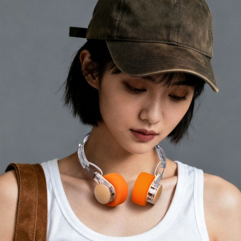 Retro Gaming Headset - Беспроводные наушники FiiO EH11: деревянные, ретро-дизайн,