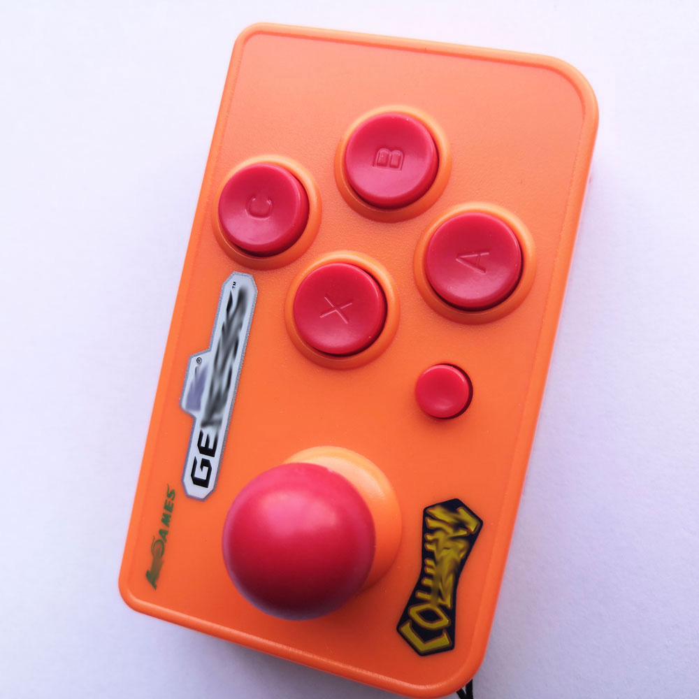 Мини-аркадный джойстик с 10 иг – обзор и цена Retro Gaming Keychain