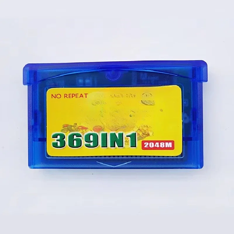 Игровая карта 369 в 1 для GBA, – обзор и цена Retro Gaming Gif