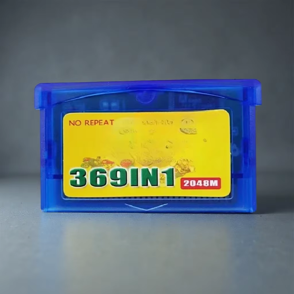 Игровая карта 369 в 1 для GBA, – обзор и цена Retro Gaming Gif