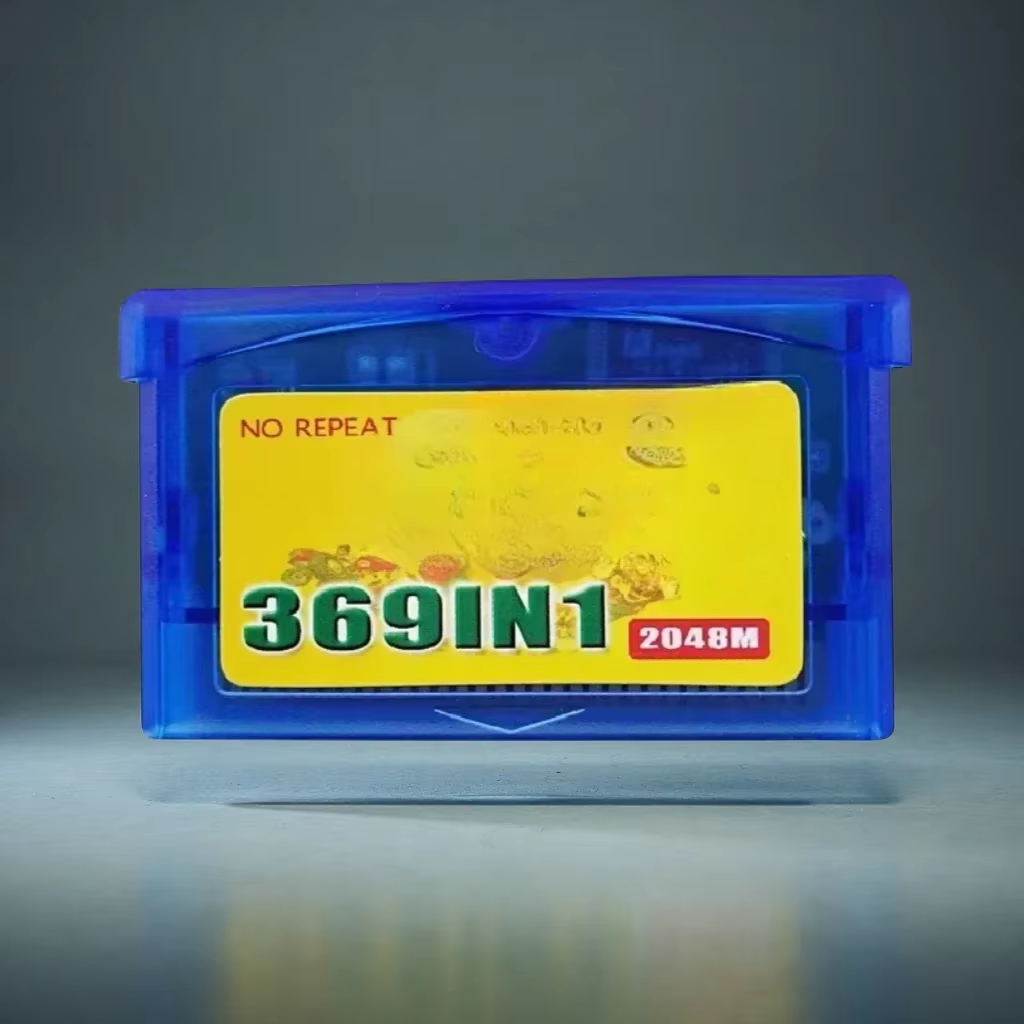 Игровая карта 369 в 1 для GBA, – обзор и цена Retro Gaming Gif
