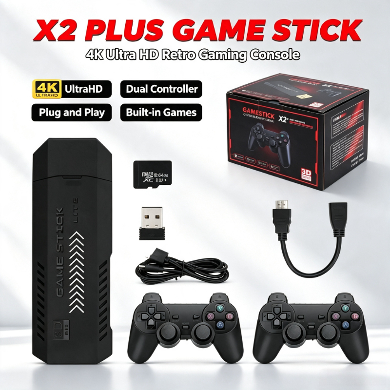 X2Plus Retro 4K 3D HD Game Sti – обзор и цена Retro Gaming Mister