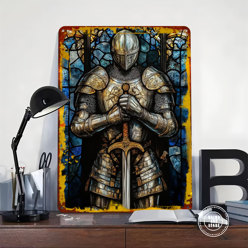 Металлическая табличка «Рыцарь – обзор и цена Retro Knight Gaming